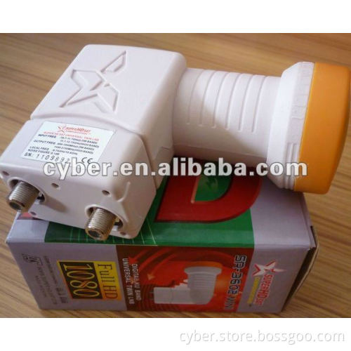 Ku band universal LNB Twin 2-outputs SR-3602 MINI Full HD 1080